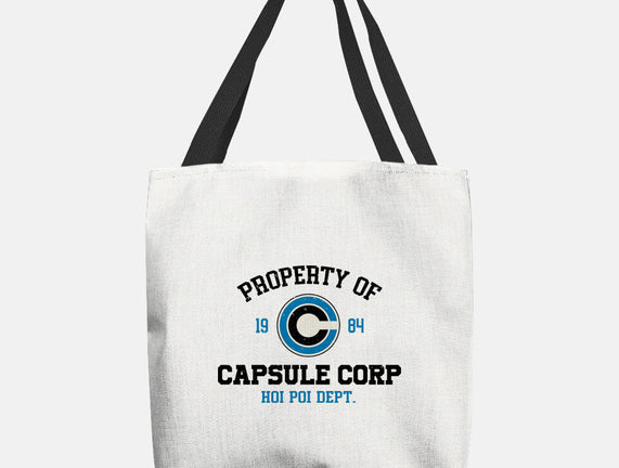 Property Of Capsule Corp