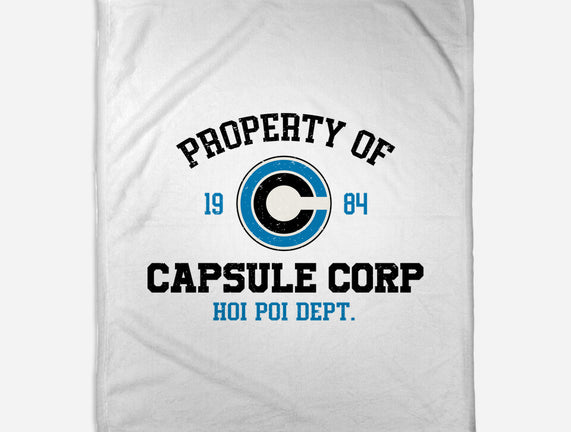 Property Of Capsule Corp