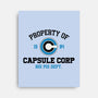 Property Of Capsule Corp-None-Stretched-Canvas-Melonseta