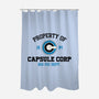 Property Of Capsule Corp-None-Polyester-Shower Curtain-Melonseta