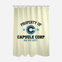 Property Of Capsule Corp-None-Polyester-Shower Curtain-Melonseta