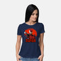 Red Devil Redemption-Womens-Basic-Tee-joerawks