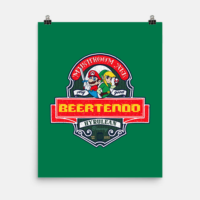 Beertendo-None-Matte-Poster-sebasebi