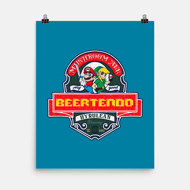 Beertendo-None-Matte-Poster-sebasebi