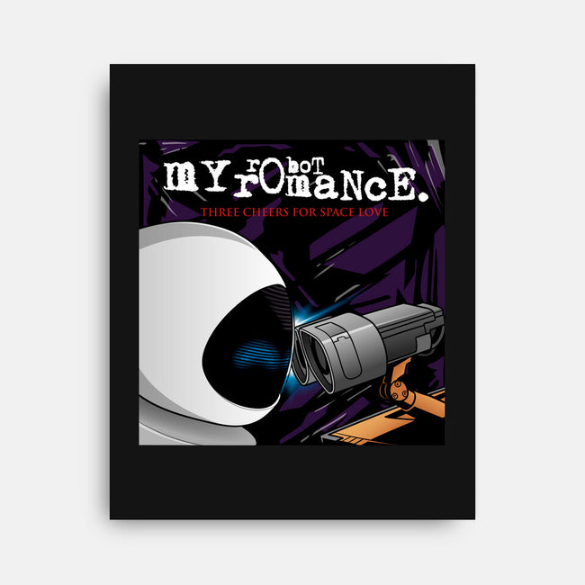 My Robot Romance-None-Stretched-Canvas-jasesa