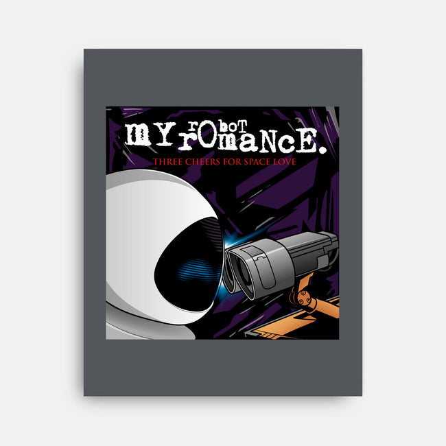 My Robot Romance-None-Stretched-Canvas-jasesa