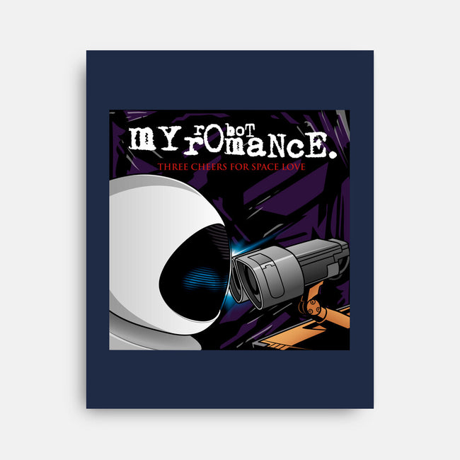 My Robot Romance-None-Stretched-Canvas-jasesa