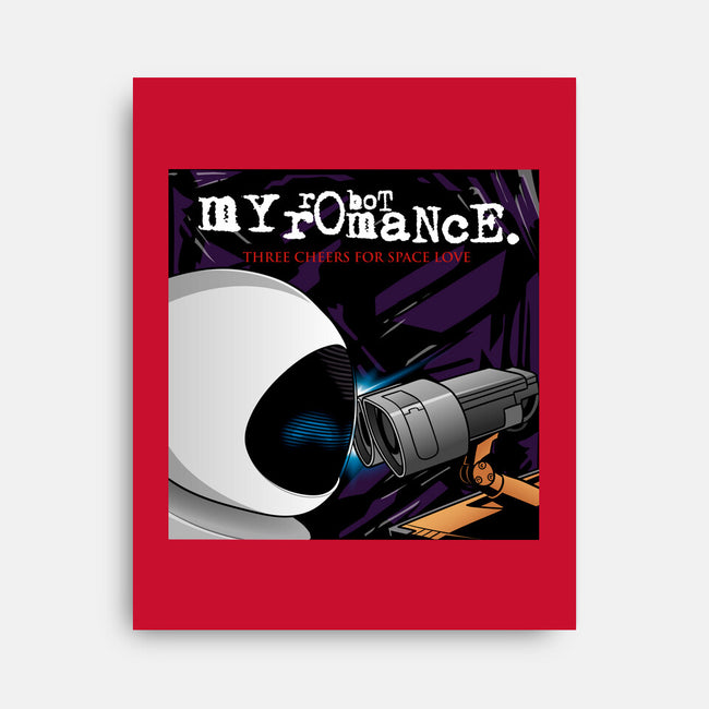 My Robot Romance-None-Stretched-Canvas-jasesa