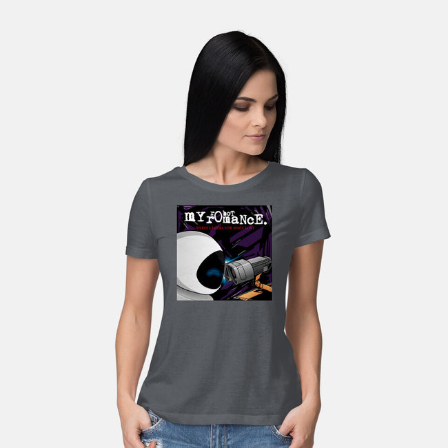 My Robot Romance-Womens-Basic-Tee-jasesa