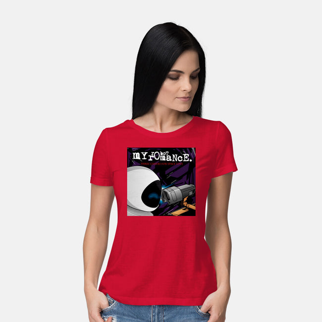 My Robot Romance-Womens-Basic-Tee-jasesa