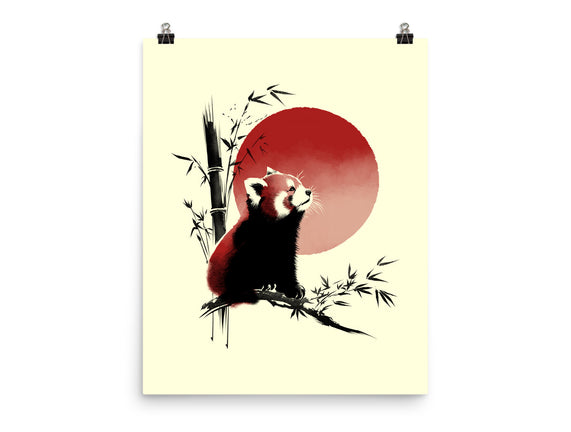 Ink Red Panda