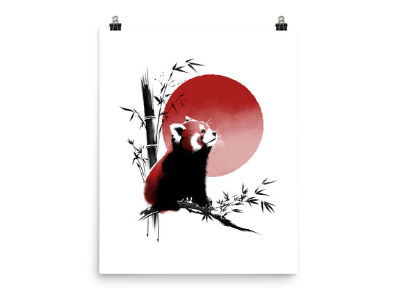 Ink Red Panda