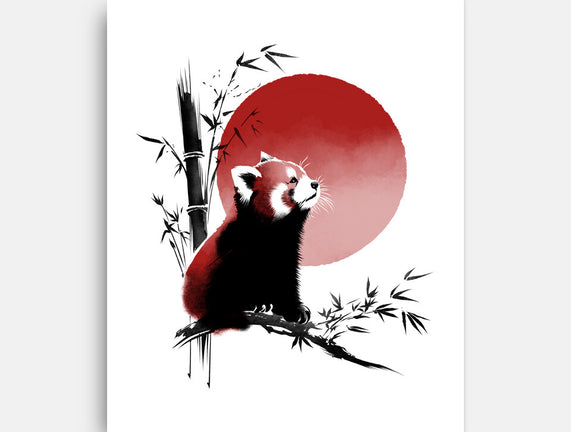 Ink Red Panda
