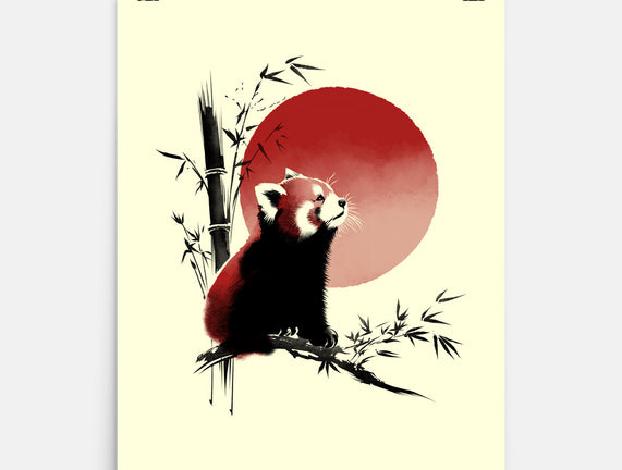 Ink Red Panda