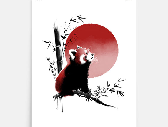 Ink Red Panda
