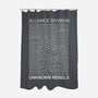 Alliance Division-None-Polyester-Shower Curtain-DrMonekers
