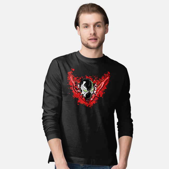 Hell Hero-Mens-Long Sleeved-Tee-nickzzarto