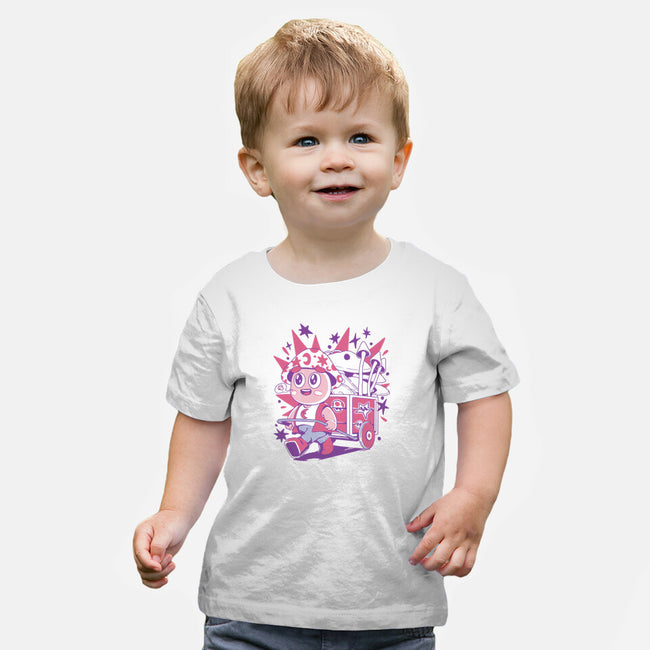 Mushroom Seller-Baby-Basic-Tee-ilustrata