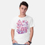 Mushroom Seller-Mens-Basic-Tee-ilustrata