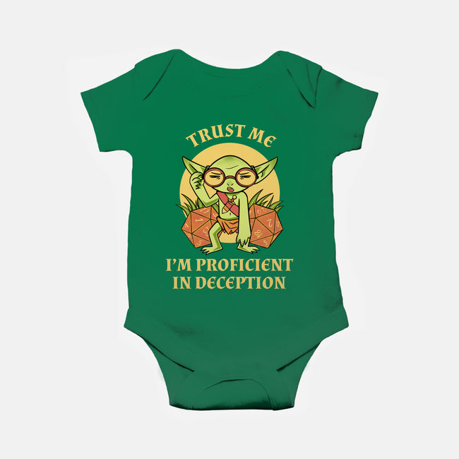 Proficient In Deception-Baby-Basic-Onesie-FunkVampire