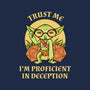 Proficient In Deception-Youth-Pullover-Sweatshirt-FunkVampire