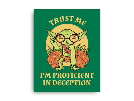 Proficient In Deception