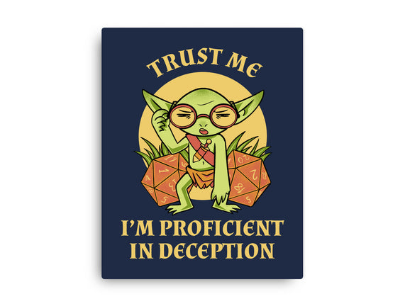 Proficient In Deception