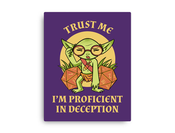 Proficient In Deception