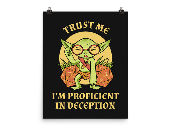 Proficient In Deception