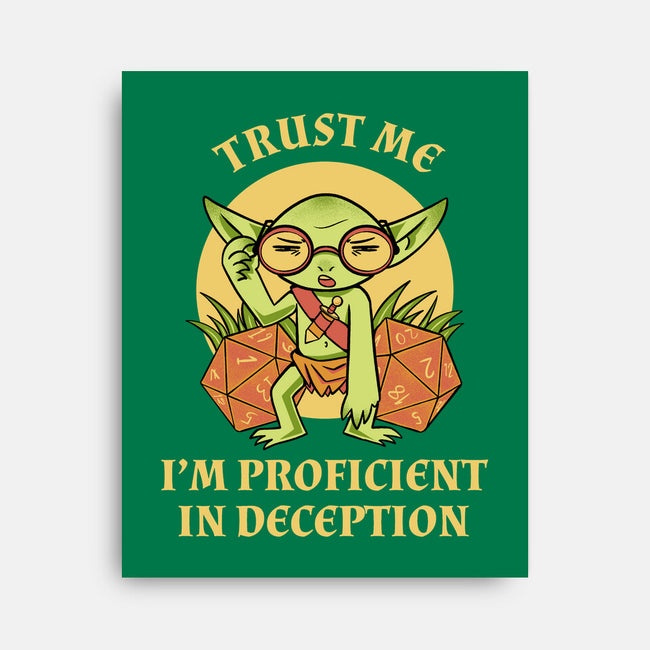 Proficient In Deception-None-Stretched-Canvas-FunkVampire