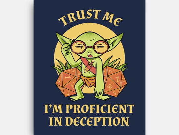 Proficient In Deception