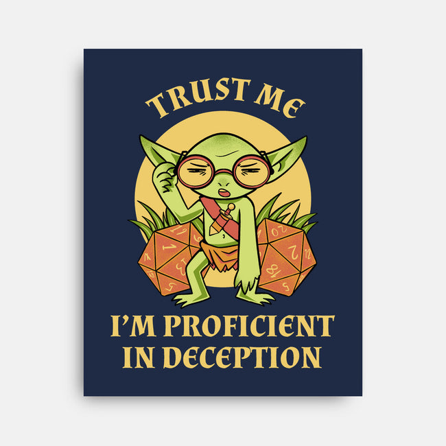 Proficient In Deception-None-Stretched-Canvas-FunkVampire