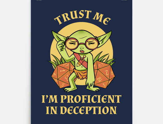 Proficient In Deception