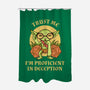 Proficient In Deception-None-Polyester-Shower Curtain-FunkVampire
