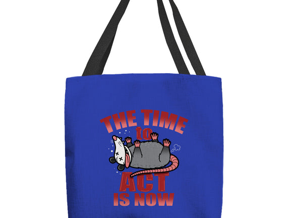 The Time To Act Is Now