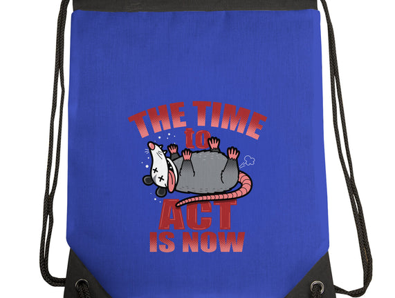 The Time To Act Is Now