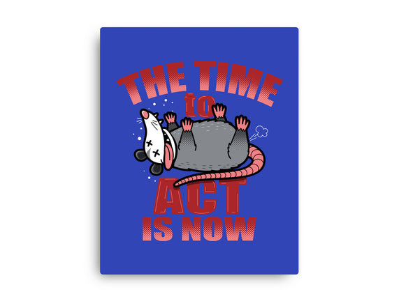 The Time To Act Is Now