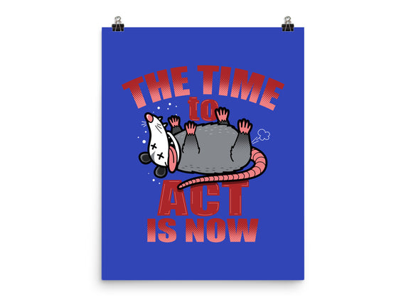 The Time To Act Is Now