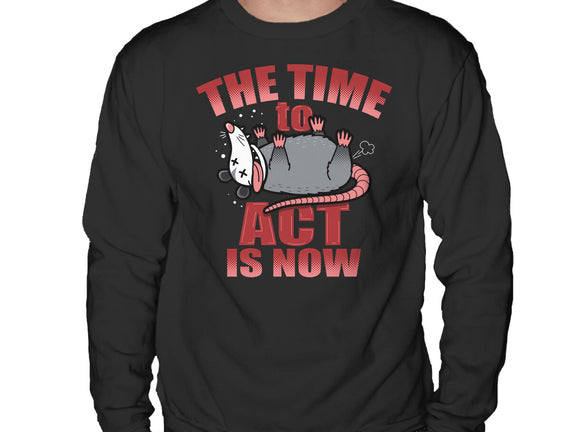 The Time To Act Is Now