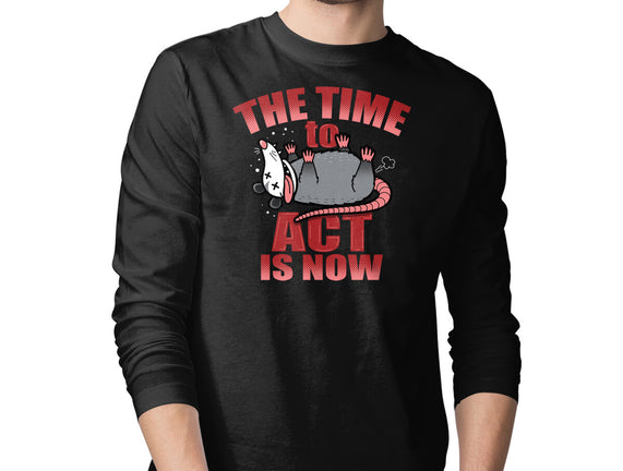 The Time To Act Is Now