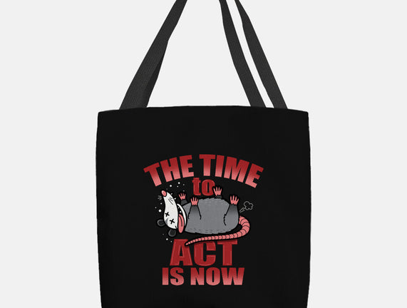 The Time To Act Is Now