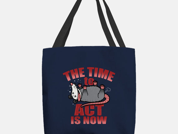 The Time To Act Is Now