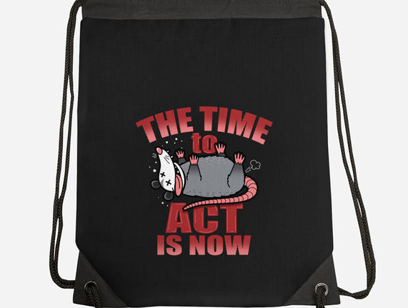 The Time To Act Is Now