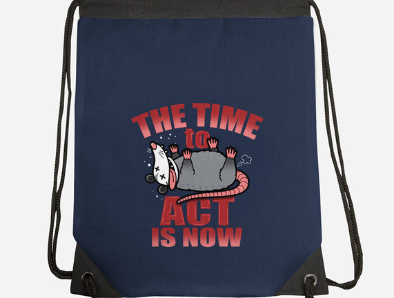 The Time To Act Is Now