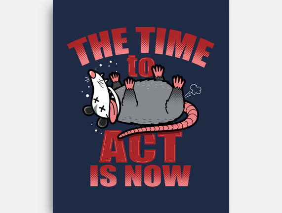 The Time To Act Is Now