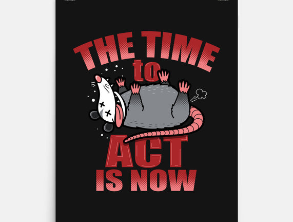 The Time To Act Is Now