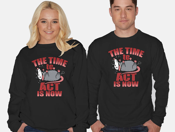 The Time To Act Is Now