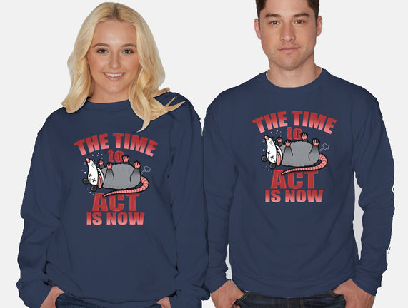 The Time To Act Is Now