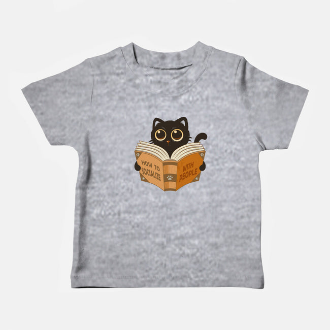 How To Socialize With People-Baby-Basic-Tee-erion_designs