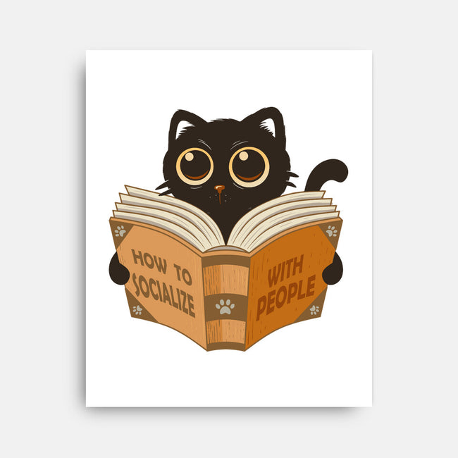 How To Socialize With People-None-Stretched-Canvas-erion_designs